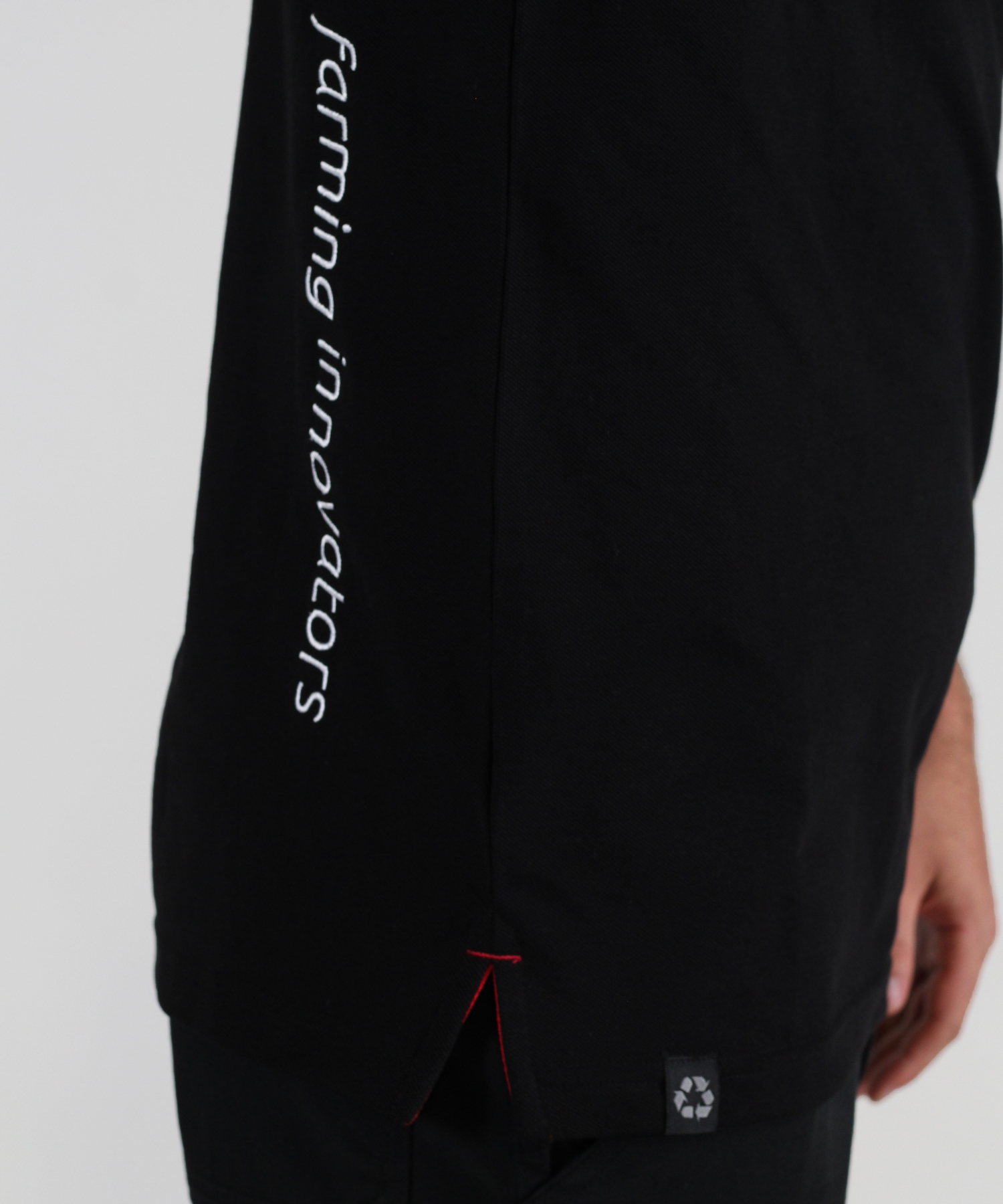 Polo men black-red 2.0
